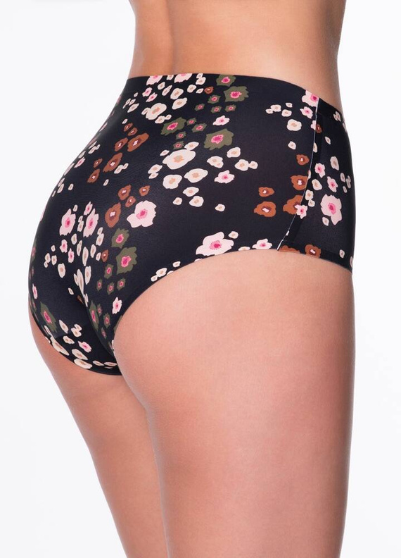 Peggy Brown Maxi Figi damskie Julimex- czarny