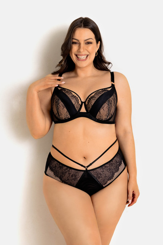 19245 Monaco Soft Black Mediolano Biustonosz – miękki i elegancki