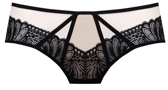 Madison bokserki damskie Unikat czarny-beż