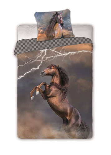 Pościel bawełniana Horses Koń 003 Faro