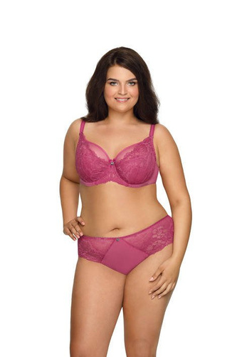 1946 Biustonosz miękki z fiszbinami Ava różowy