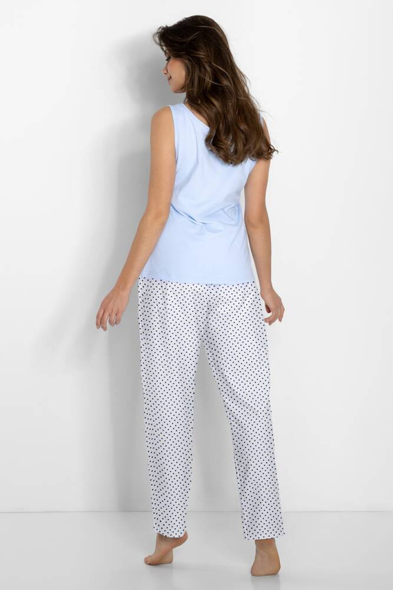 Maelle Piżama damska Momenti Per Me blue