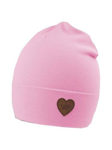 CP008 Girl Czapka dla dziewczynki Noviti - 02 różowy jasny