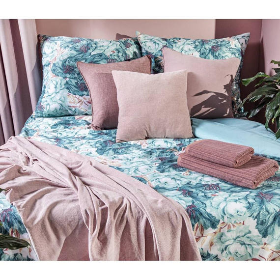 Avinion Ręcznik bawełniany Eurofirany pudrowy/liliowy