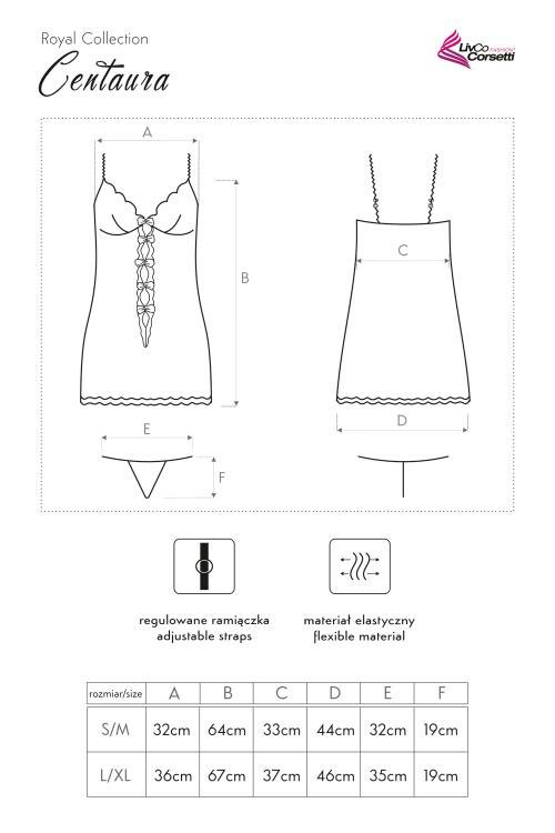 Centaura LC 90200 Komplet damski LivCo Corsetti Fashion