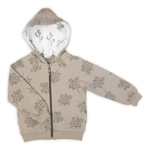 183274 Gaja Bluza dresowa z kapturem Nicol - beżowy