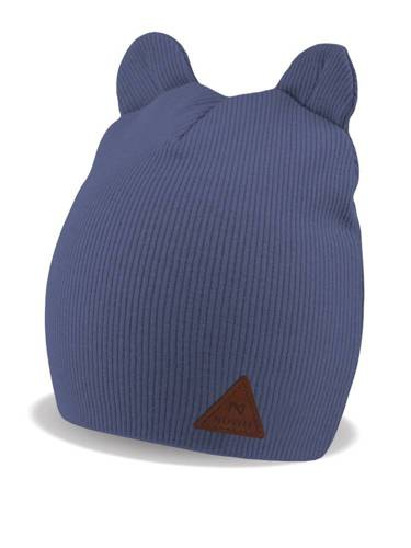 CP004 Boy Czapka prążkowana dla chłopca Noviti - 04 jeans