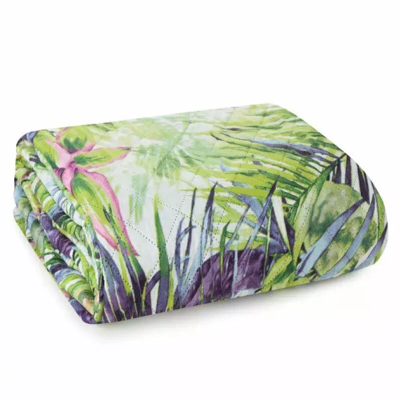 Rommy narzuta dekoracyjna liście Design91 wrzosowy