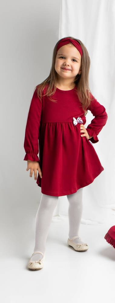 180067 Opaska niemowlęca "Kate" Nicol - bordo