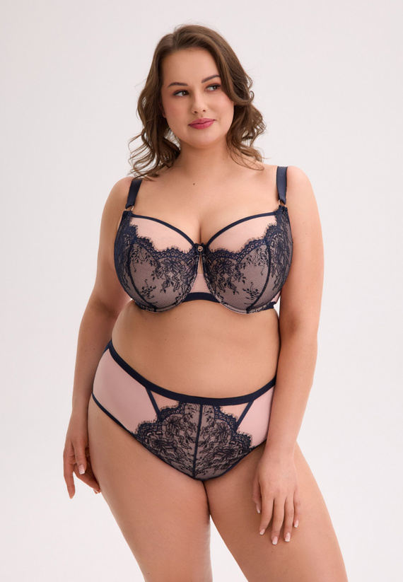 Gaia BS 1273 Aina Maxi granat – półusztywniany biustonosz maxi