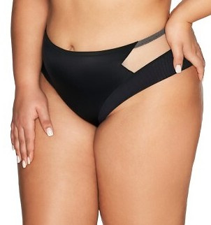 2136 Figi damskie Ava - czarne