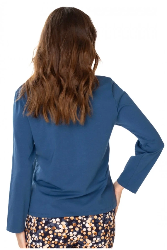 86673 Lucy Bluzka piżamowa Mewa jeans