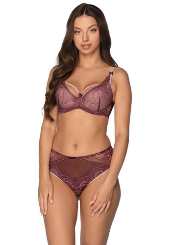 BS 1132 Talia Biustonosz usztywniany Gaia- bordowy