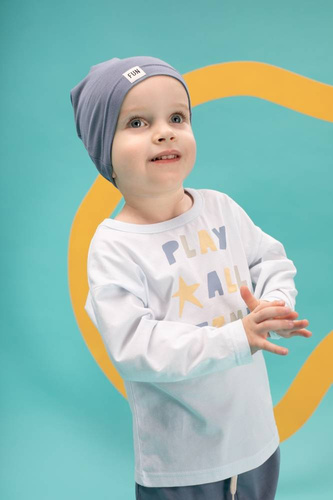 Fun Time Bluzka z długim rękawem Pinokio - jasny miętowy