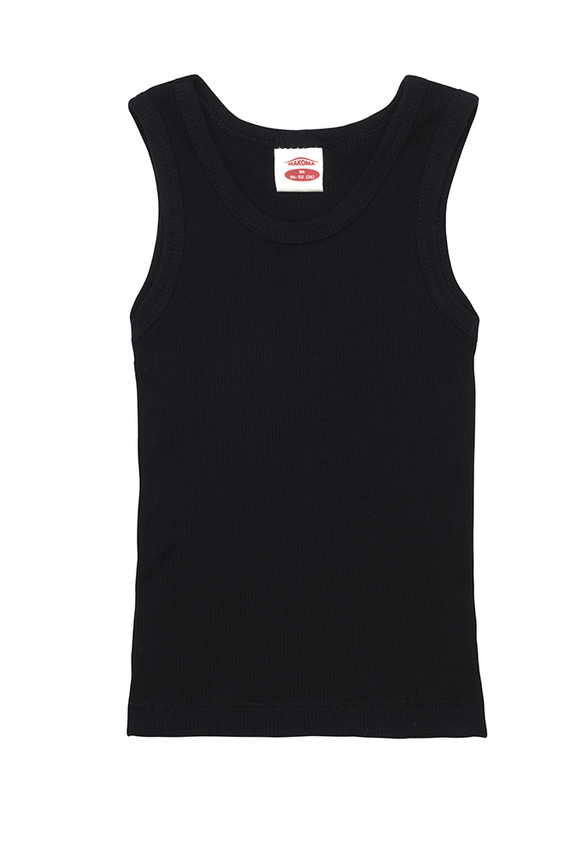 2018CZ Podkoszulka na ramiączkach Makoma czarny