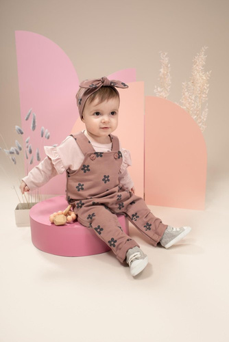 Happiness Opaska Dziecięca Pinokio ciemny róż/druk