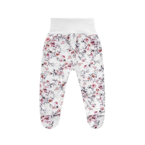 Półśpioch bawełniany "Rose" Terjan - white rose