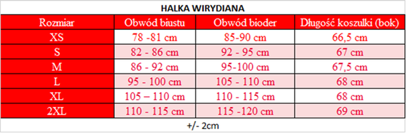 Wirydiana Halka satynowa koszulka damska DKaren - czarna 