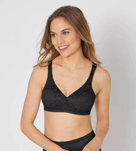 Elegant Cotton N Biustonosz miękki Triumph- black