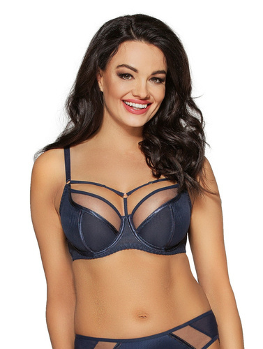 1923 Maxi Miękki Biustonosz Ava - granatowy