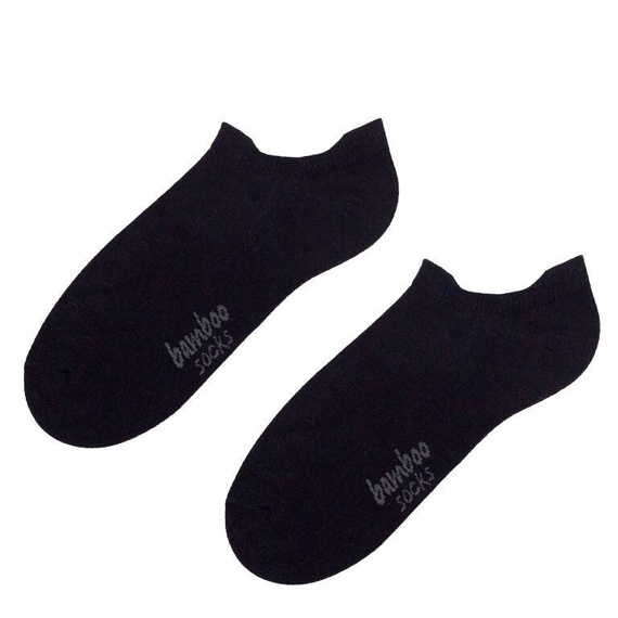 Art.094 Stopki męskie bambusowe Steven - czarne 