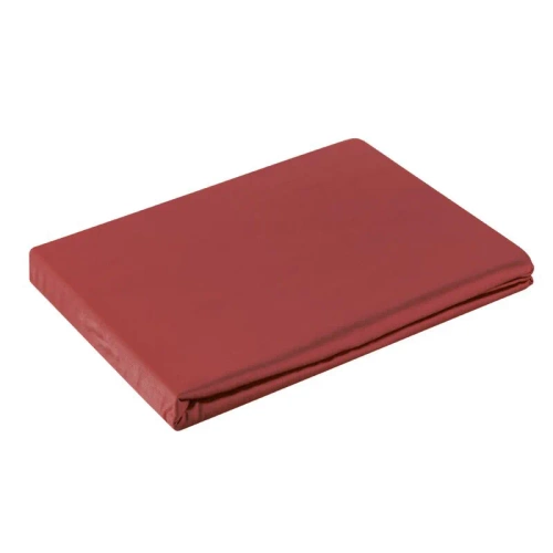 Nova Prześcieradło Satynowe bez gumki Eurofirany czerwony