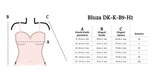 DK-K-B9-H1 Bluza dresowa Dkaren - nefti