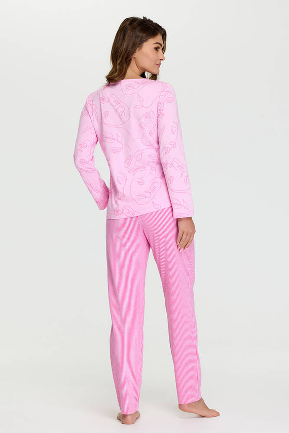 4 Piżama damska Senizo różowy