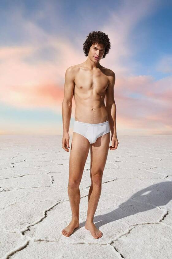 Men Basic Midi 2P Slipy męskie 2-pak Sloggi- white