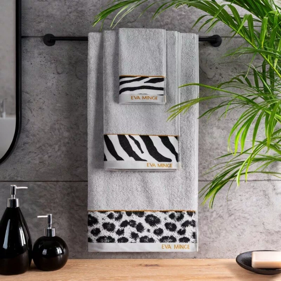 Eva 22 Ręcznik Eva Minge Eurofirany srebrny