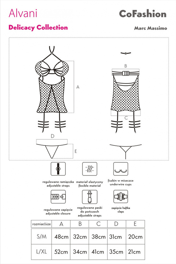 Alvani CF 90577 Komplet damski CoFashion Marc Massimo 