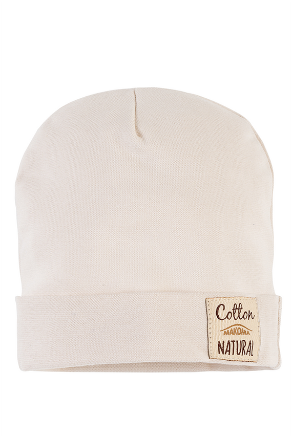4252M "Unitone MoonBeam" Czapeczka niemowlęca Makoma beżowy 