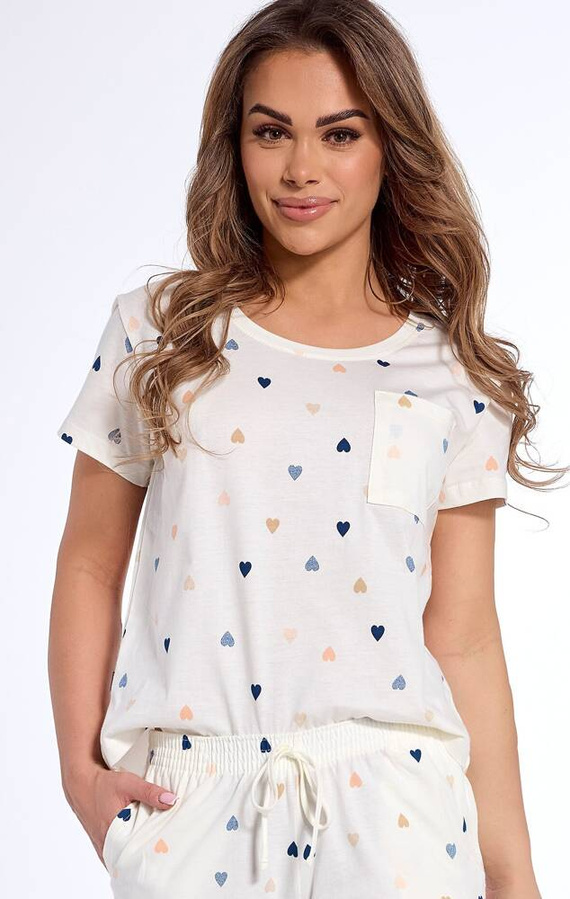 675/307 Amy Piżama damska Cornette ecru 