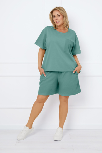 Bono Komplet damski Italian Fashion - szałwiowy