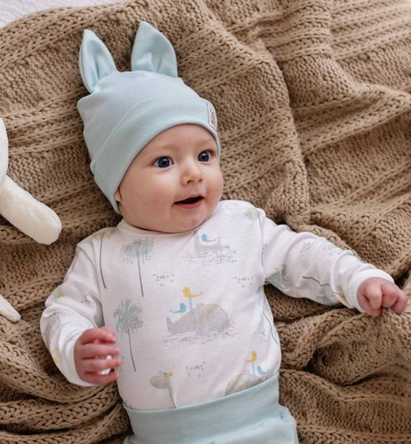 03243DR "Rino" Body niemowlęce z długim rękawem Makoma