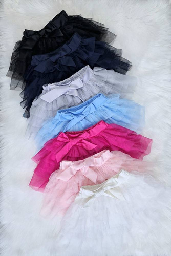 Inez Spódniczka tiulowa Bambarillo błękitny