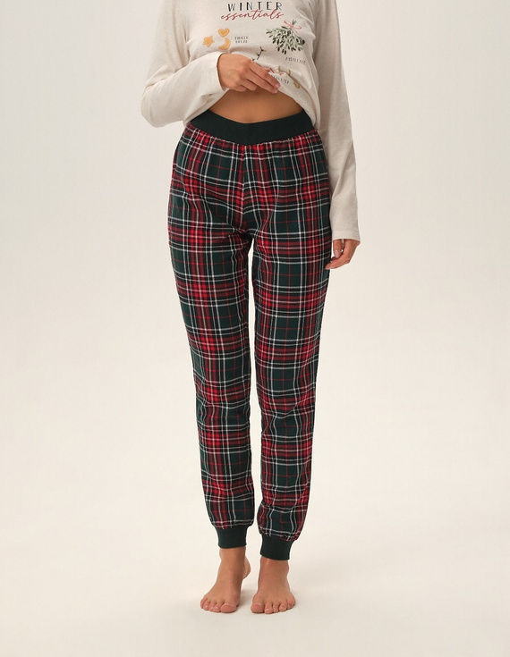 41902 Florencia Piżama Damska Henderson - beżowy