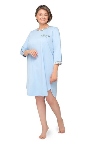 252  Laura II  Koszula nocna Martel niebieski 22