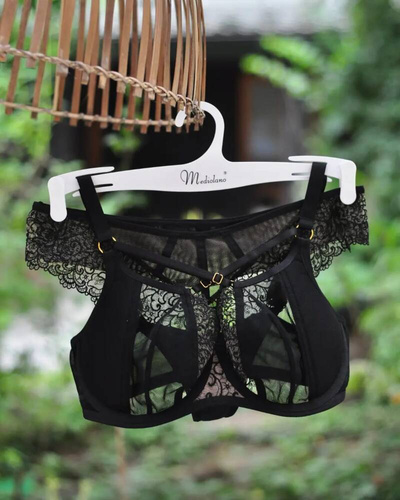 19194 Libre biustonosz miękki soft Mediolano czarny