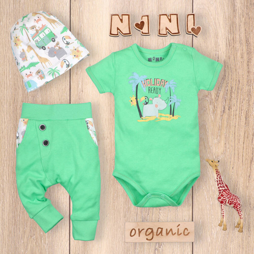 ABN-3142 Sawanna Czapka z bawełny organicznej Nini