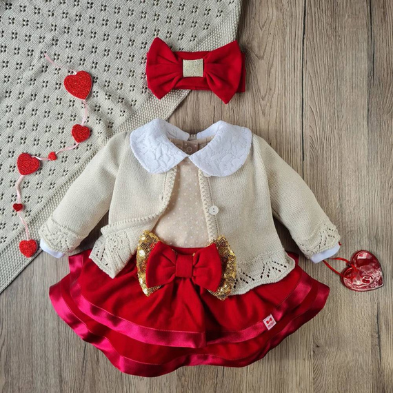 BSW/026 Sweterek ażurowy Marija - beżowy