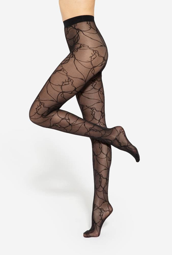 Modern wz 08 Rajstopy 40 den Gatta nero 