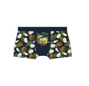 280/218 Coconut Bokserki męskie Tattoo Cornette - granatowy