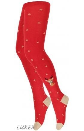 Rajstopy Świąteczne Wola Kids W28.155 2-6 lat - granat 960