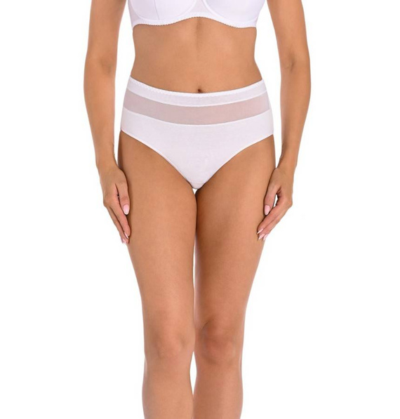 1126 Vera Figi z wysokim stanem Teyli - biały