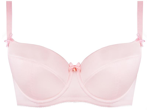 Dina full cup biustonosz usztywniany Unikat różowy