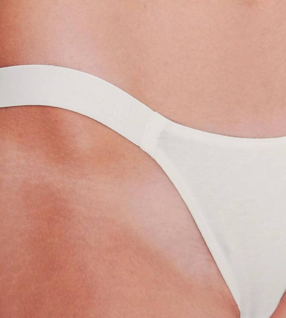 Casual Tiny tanga Figi Damskie 2-pak Sloggi GO - silk white