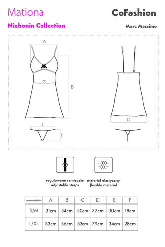 Mationa CF 90463 Komplet damski CoFashion Marc Massimo