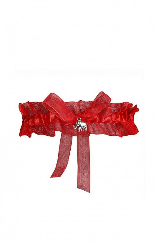 PW23 Marakesz Podwiązka Julimex czerwony