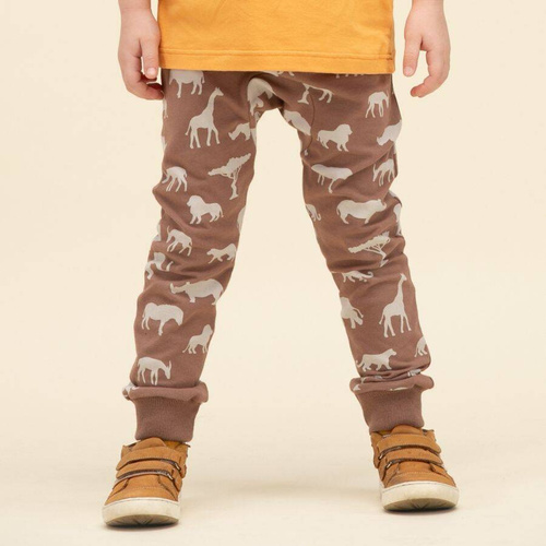 Safari Leginsy dla dziecka Pinokio - afryka brązowy